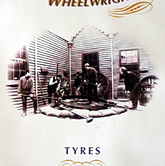 tyres book close up